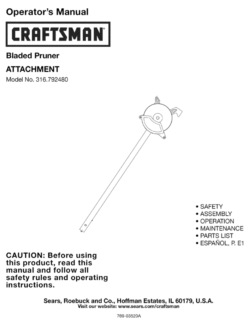 Craftsman 316.792480 User manual
