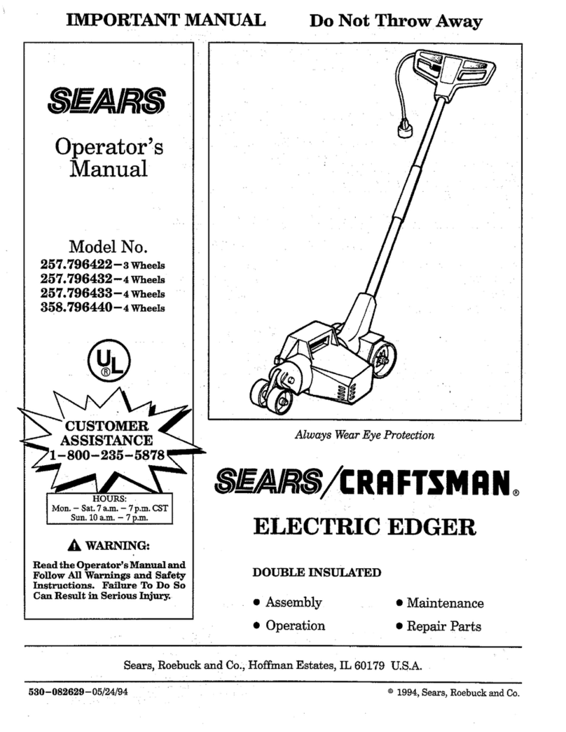 Craftsman 257.796422 User manual