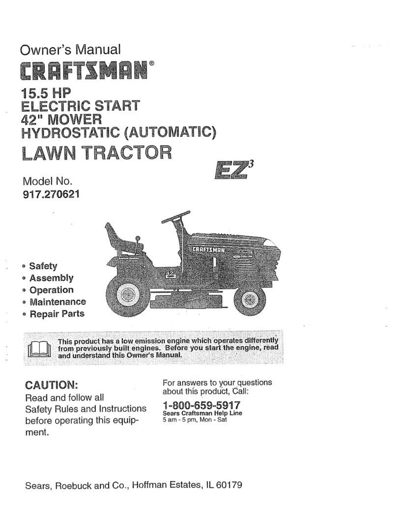Craftsman 917.270621 User manual