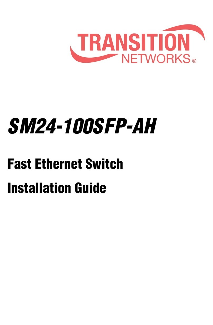 Transition Networks SM24-100SFP-AH User manual