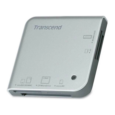 Transcend TS-RDM1 user manual Transcend TS-RDM1 user manual