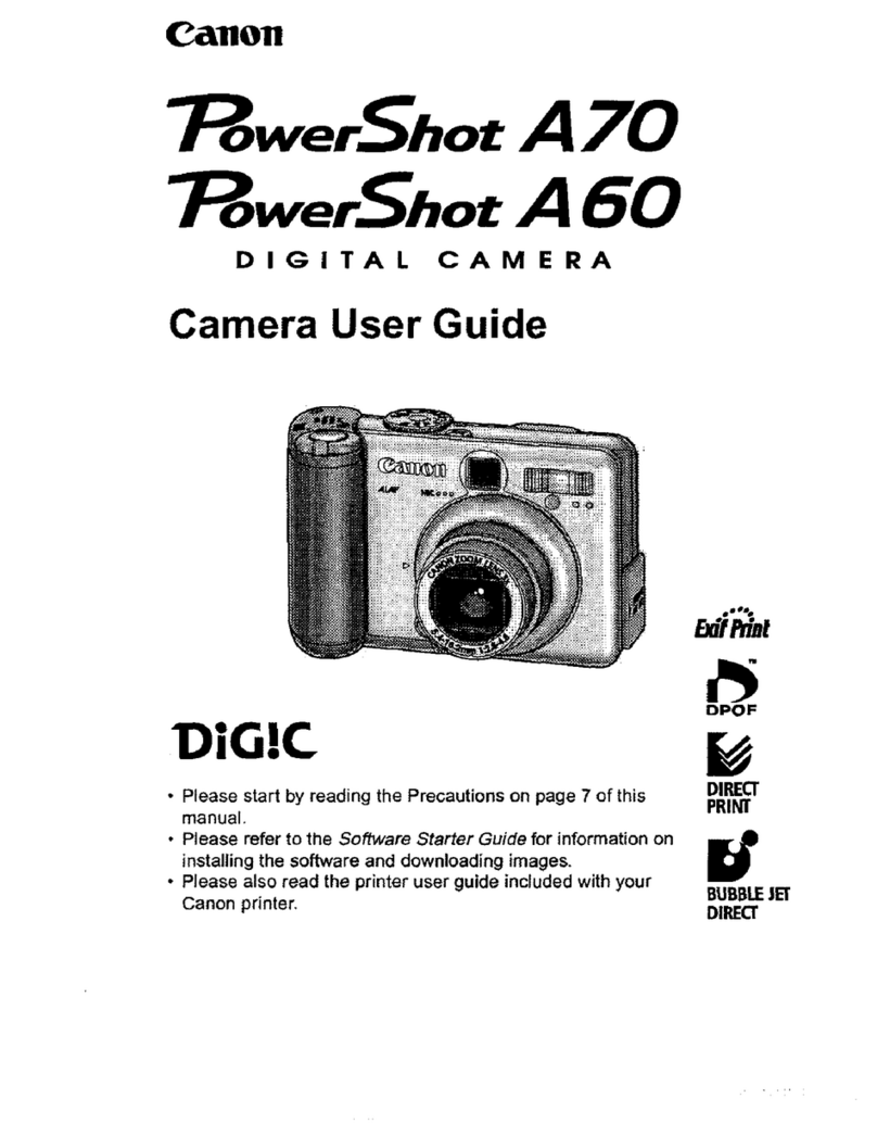 Canon PowerShot A60 User manual