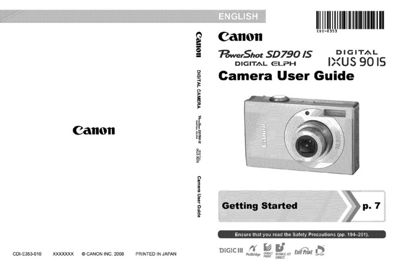 Canon IXUS90IS User manual