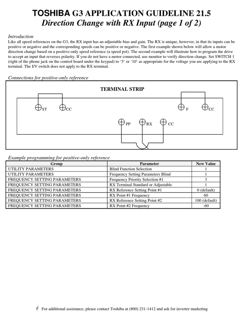 Toshiba G3 Plus Pack Instruction Manual Toshiba G3 Plus Pack Instruction Manual