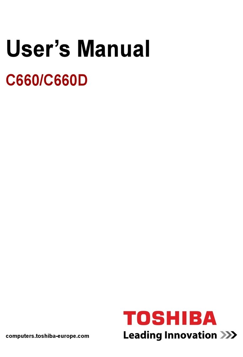 Toshiba C660D series User manual