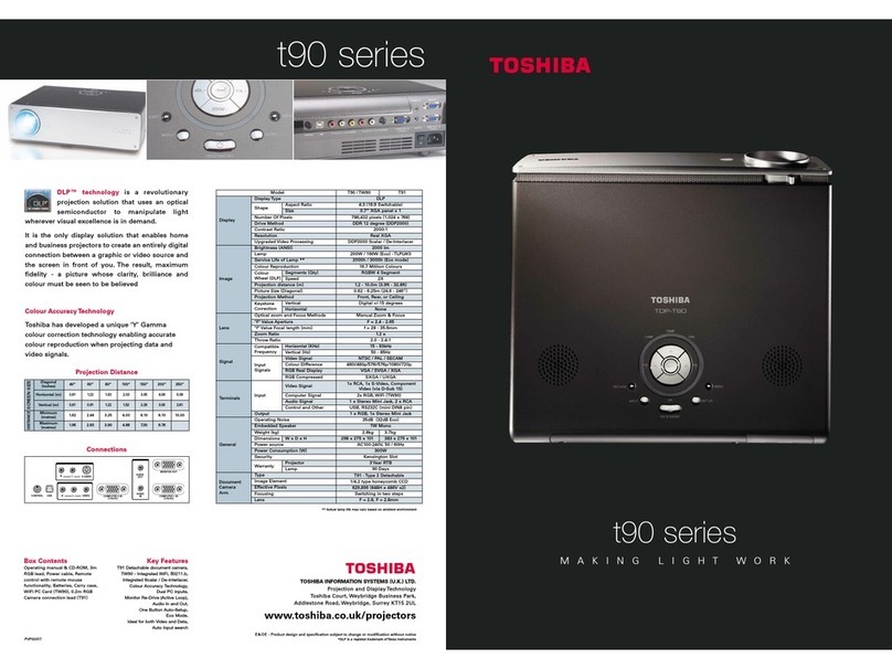 Toshiba t90 series User manual