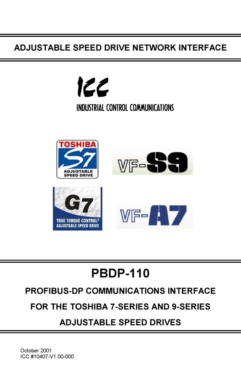 ICC PBDP-110 manual