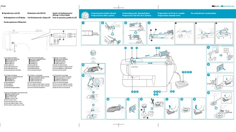 Brother CE7070PRW User manual