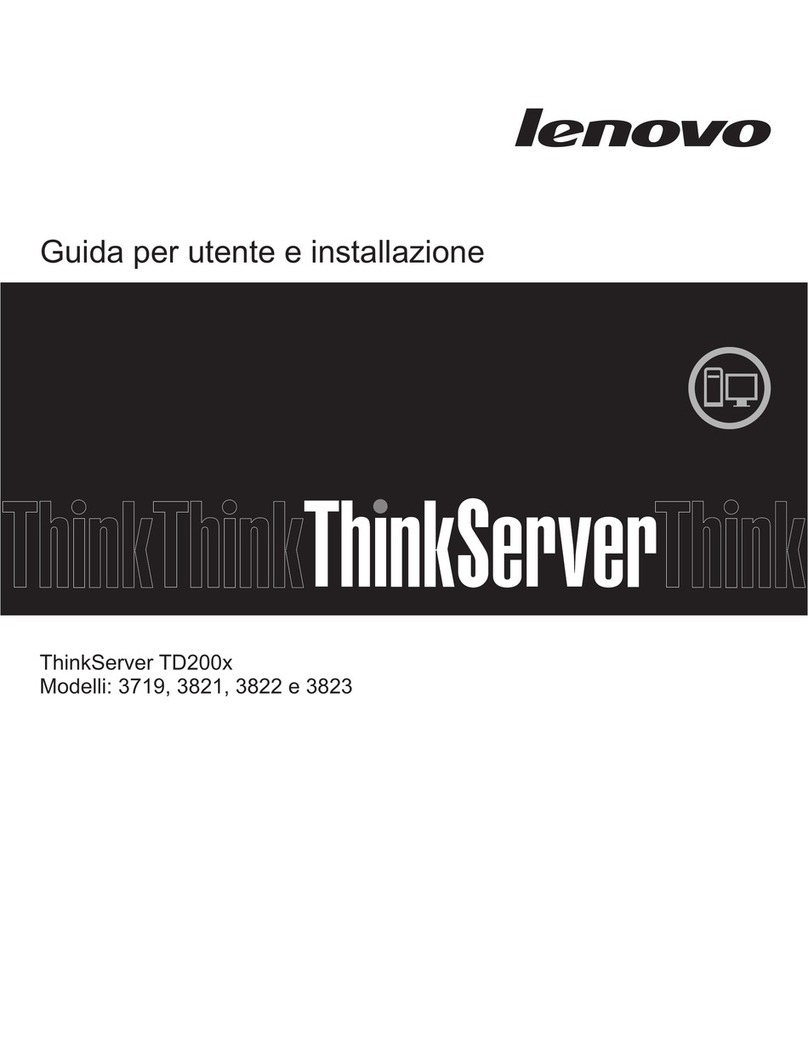 Lenovo ThinkServer TD200x Guide Lenovo ThinkServer TD200x Guide