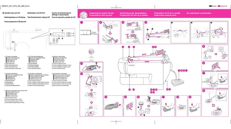 Brother CE-5500PRW User manual