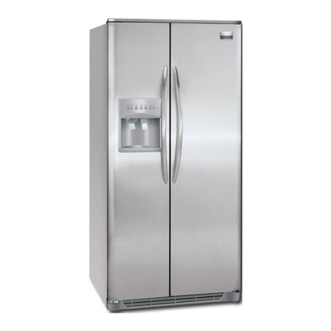 Frigidaire PHS69EJSS - 26.0 cu. Ft. Refrigerator User guide Frigidaire PHS69EJSS - 26.0 cu. Ft. Refrigerator User guide