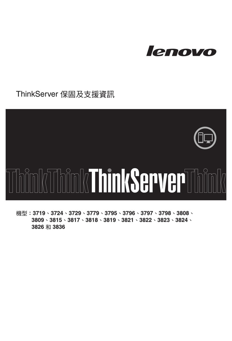 Lenovo ThinkServer TD200x Guide Lenovo ThinkServer TD200x Guide