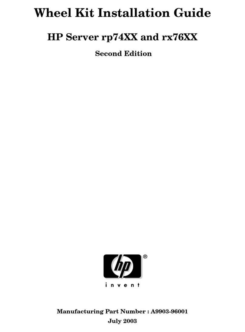 HP rp7400 installation guide
