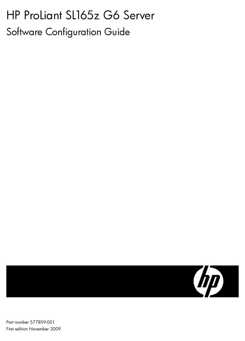 HP ProLiant SL165z - G6 Server User manual HP ProLiant SL165z - G6 Server User manual