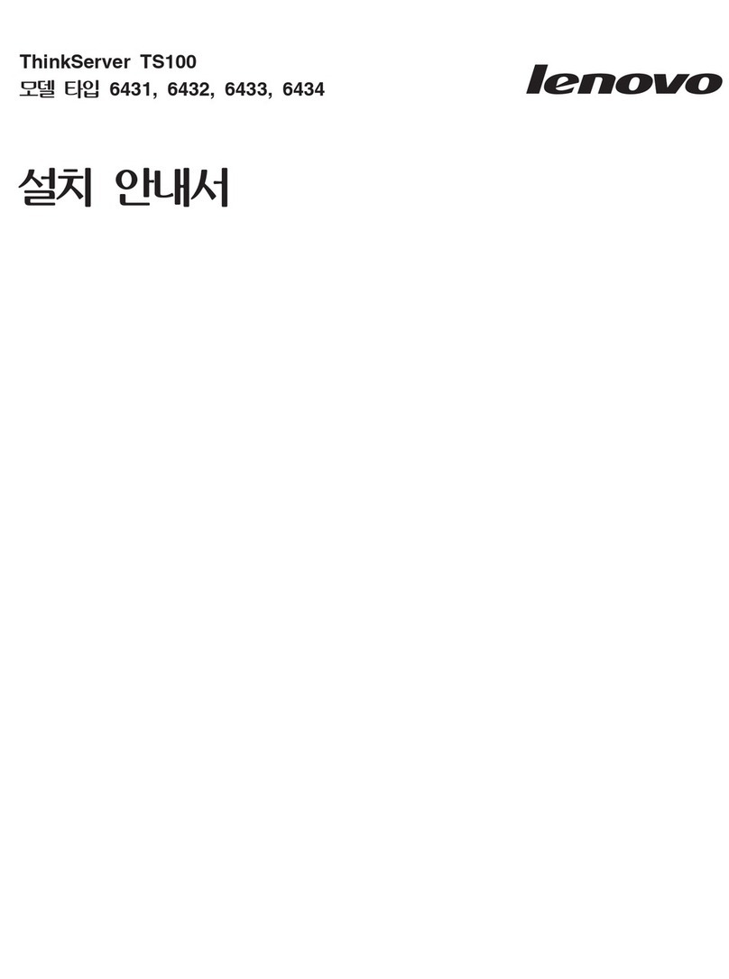 Lenovo ThinkServer TS100 User manual