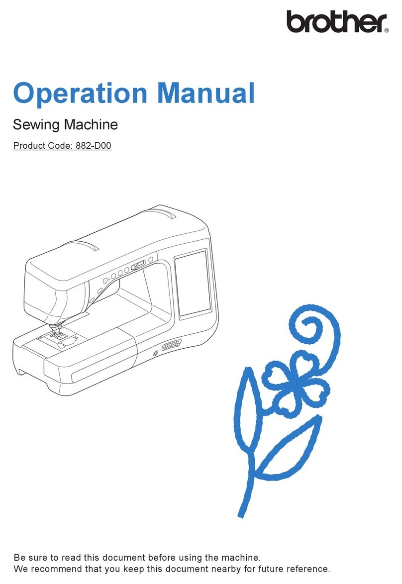Brother DreamWeaver Innov-is VQ3000 User manual