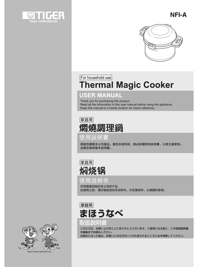 Tiger NFI-A User manual