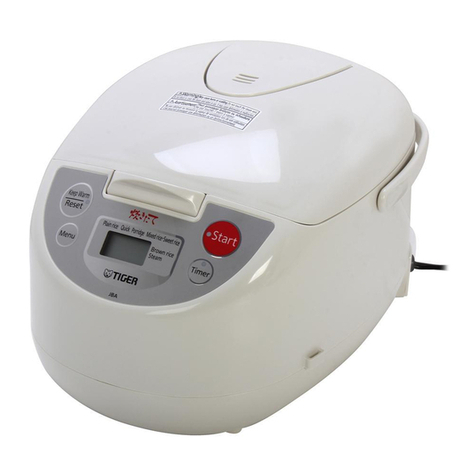 Tiger JBA-B10U User manual Tiger JBA-B10U User manual