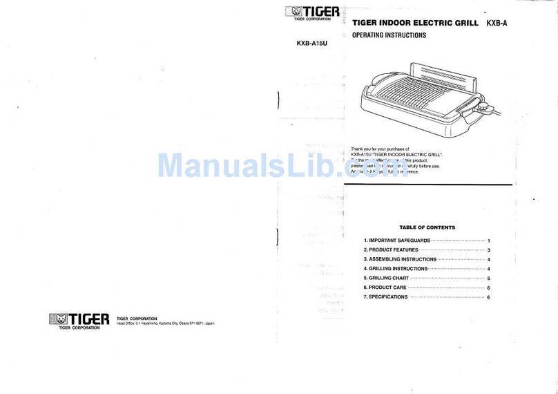 Tiger KXB-A15U manual