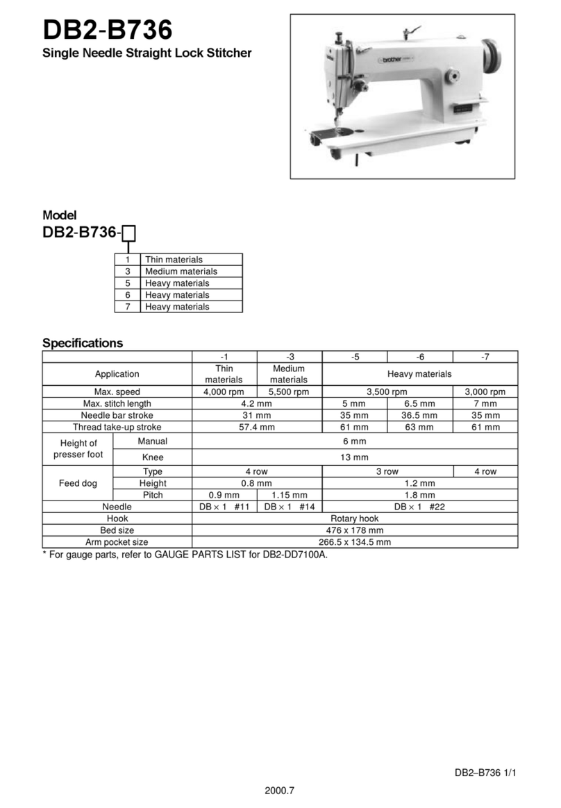 Brother DB2-B736 User manual Brother DB2-B736 User manual