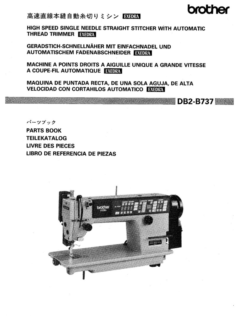 Brother DB2-B737 MKII parts manual