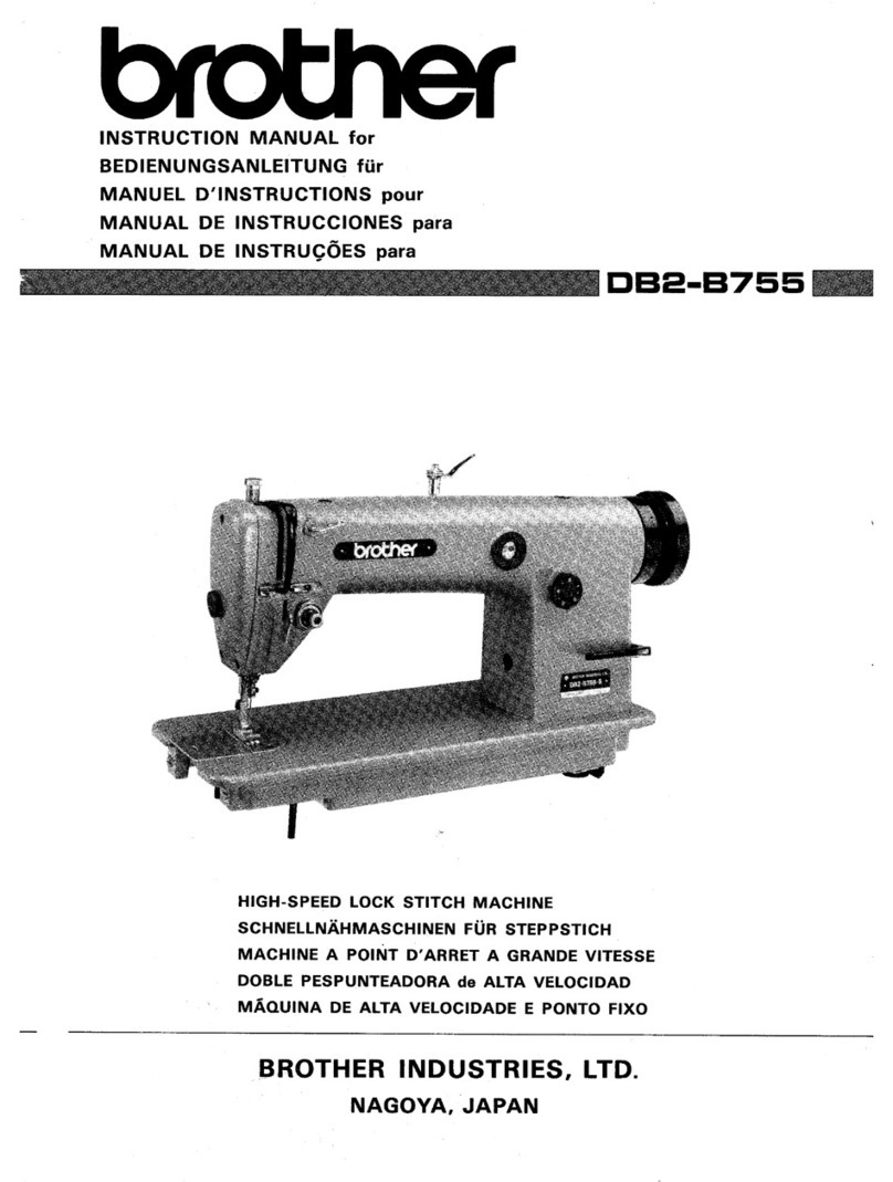 Brother DB2-B755 MKIII User manual Brother DB2-B755 MKIII User manual