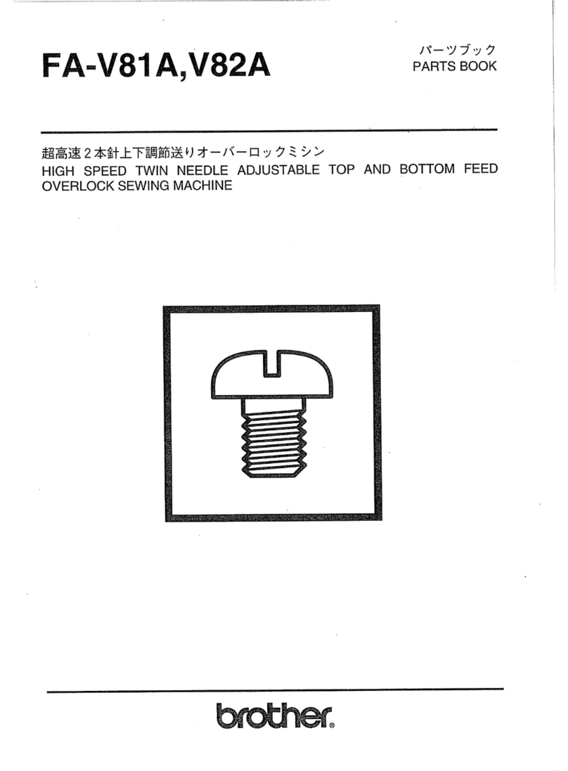 Brother FA-V81A User manual