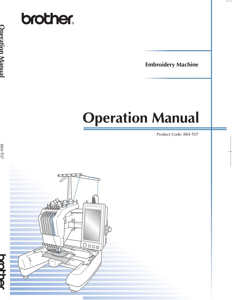 Brother Entrepreneur PR650e Operation manual