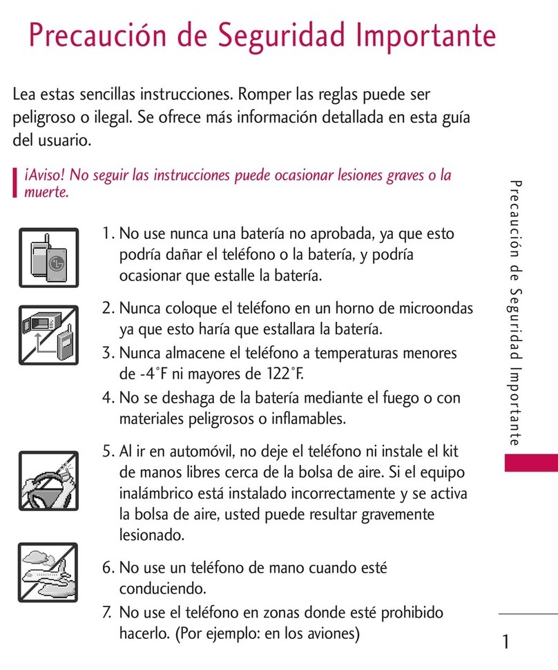 LG US Cellular UX265 Banter User manual