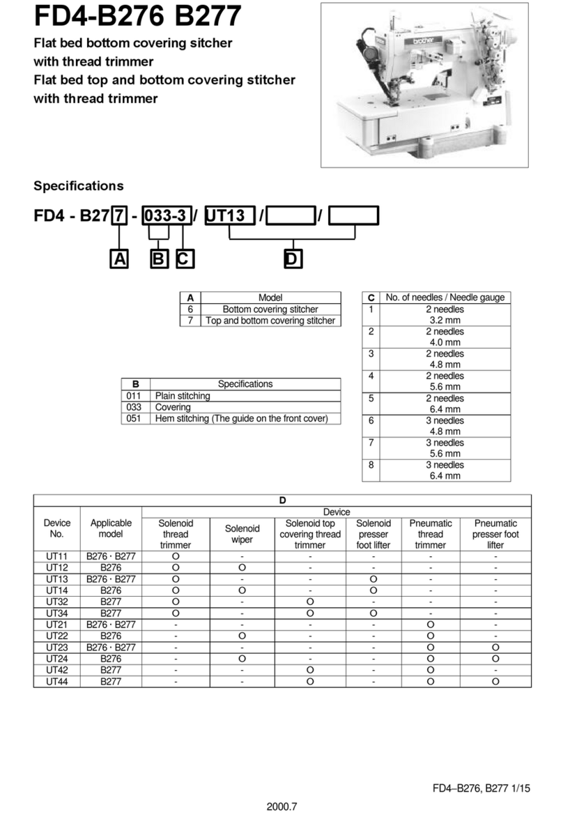 Brother FD4-B276 User manual