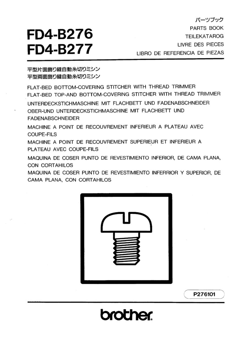 Brother FD4-B276 parts manual