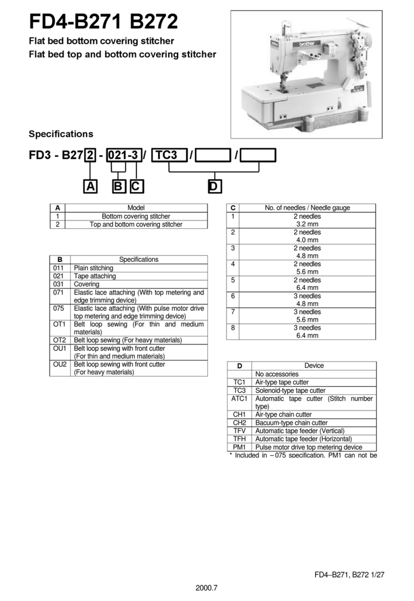 Brother FD4-B271 User manual Brother FD4-B271 User manual