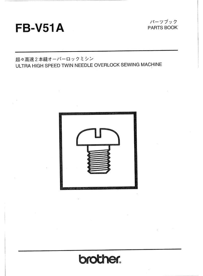 Brother FB-V51A parts manual
