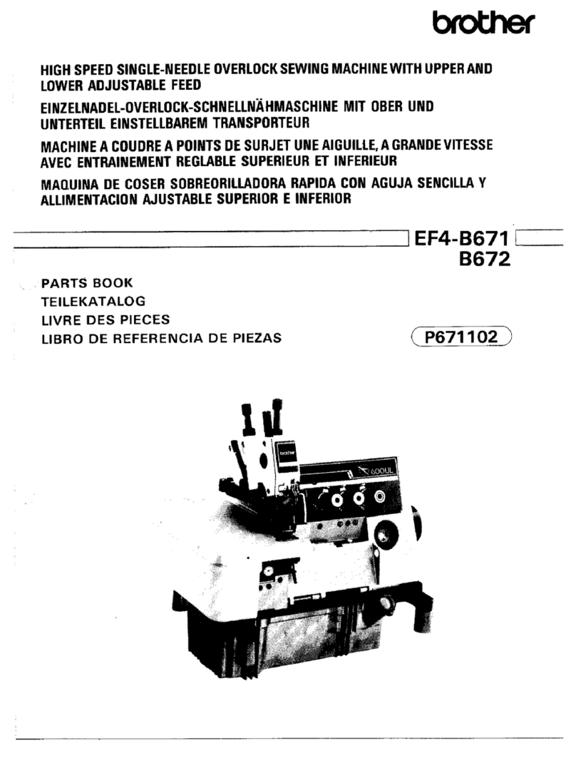 Brother EF4-B671 parts manual
