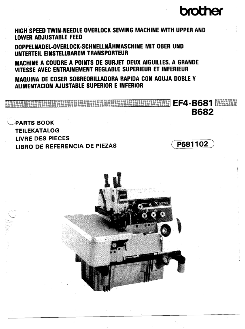 Brother EF4-B681 parts manual