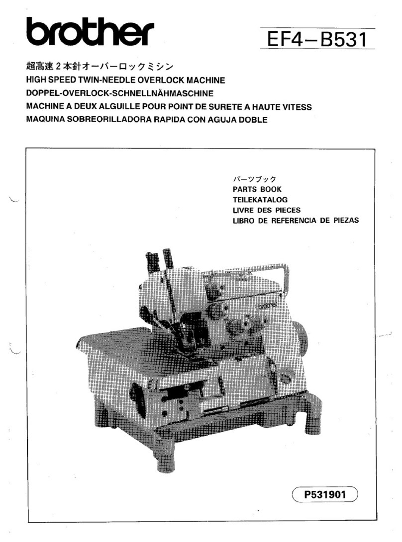 Brother EF4-B531 parts manual