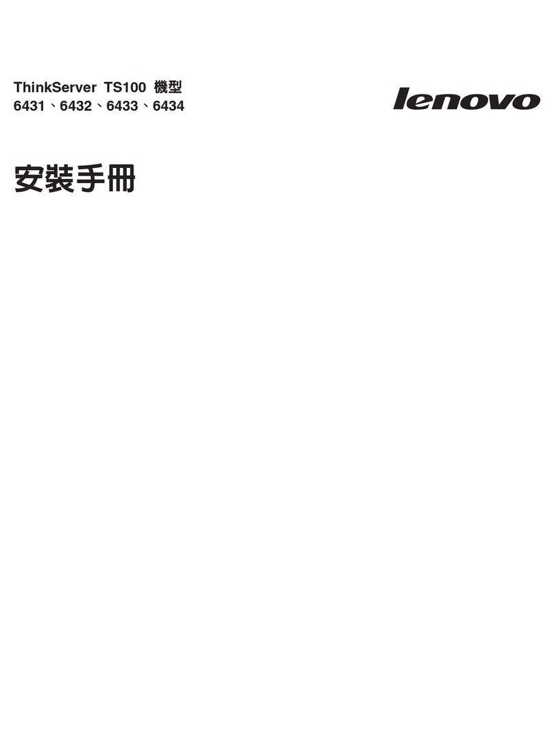 Lenovo ThinkServer TS100 User manual