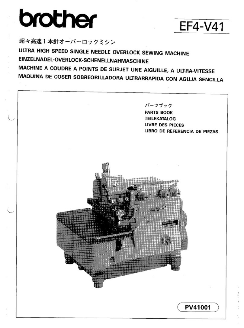Brother EF4-V41 parts manual