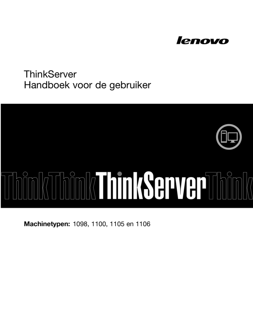 Lenovo ThinkSERVER TS130 User manual
