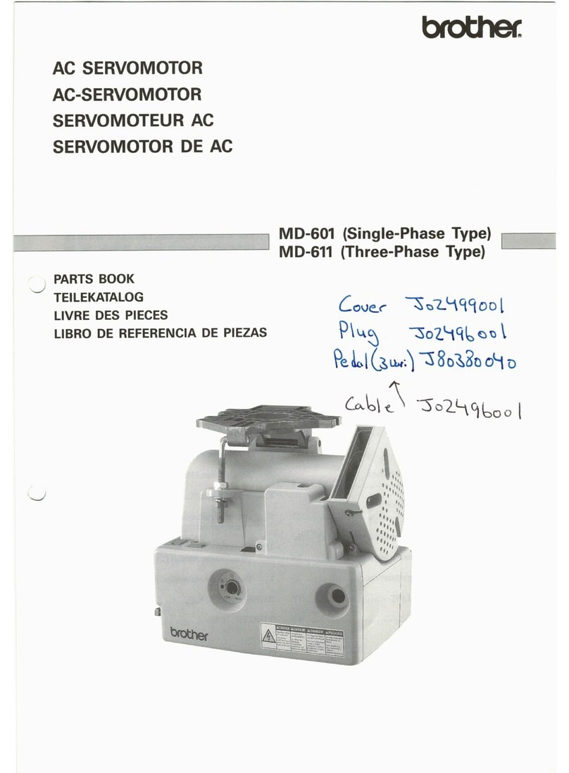 Brother MD-611 User manual