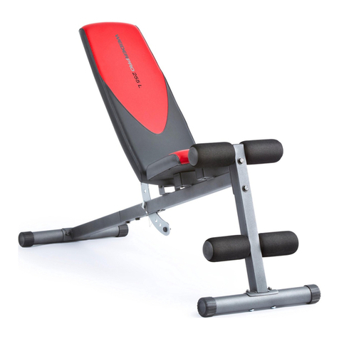 Weider Pro 255L user manual