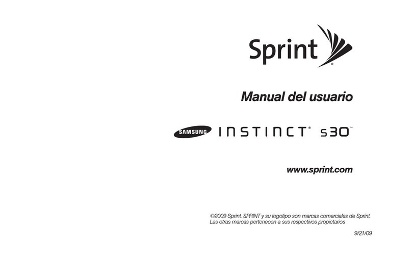 Samsung Intercept SPH-M810 User manual