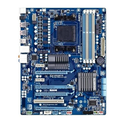 Gigabyte GA-990FXA-D3 user manual