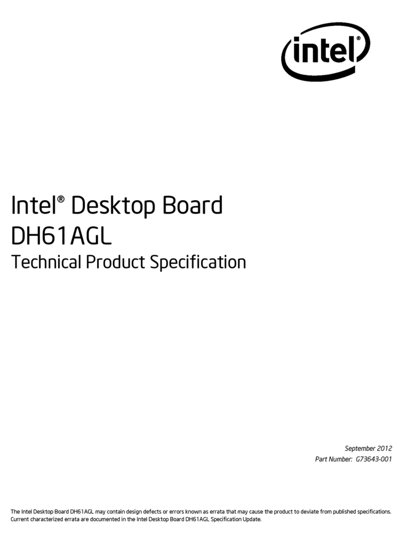 Intel DH61AGL User manual