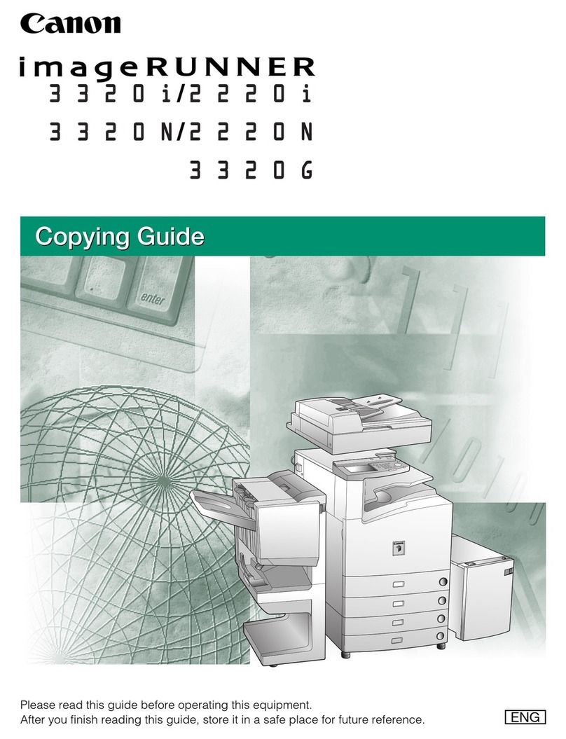 Canon imageCLASS 2220 User manual Canon imageCLASS 2220 User manual