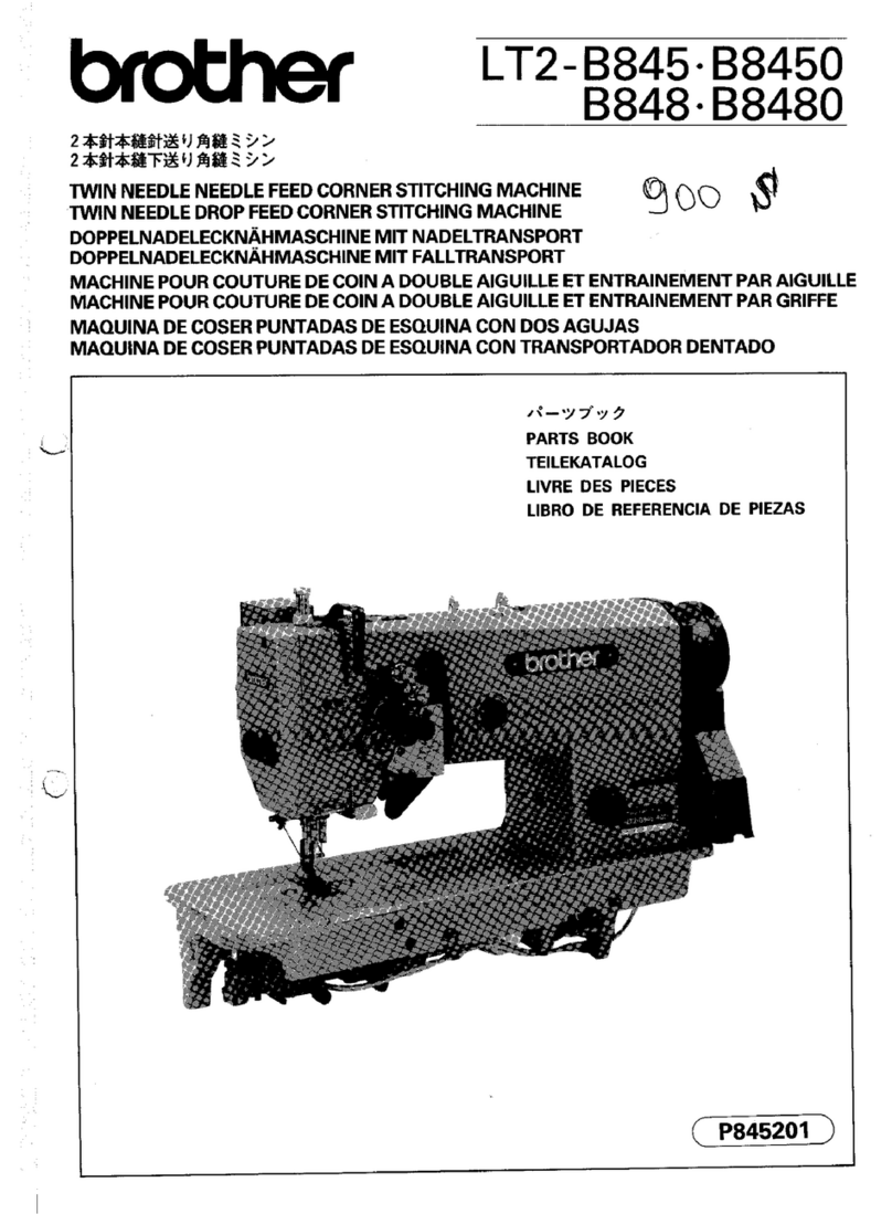 Brother LT2-B848 parts manual