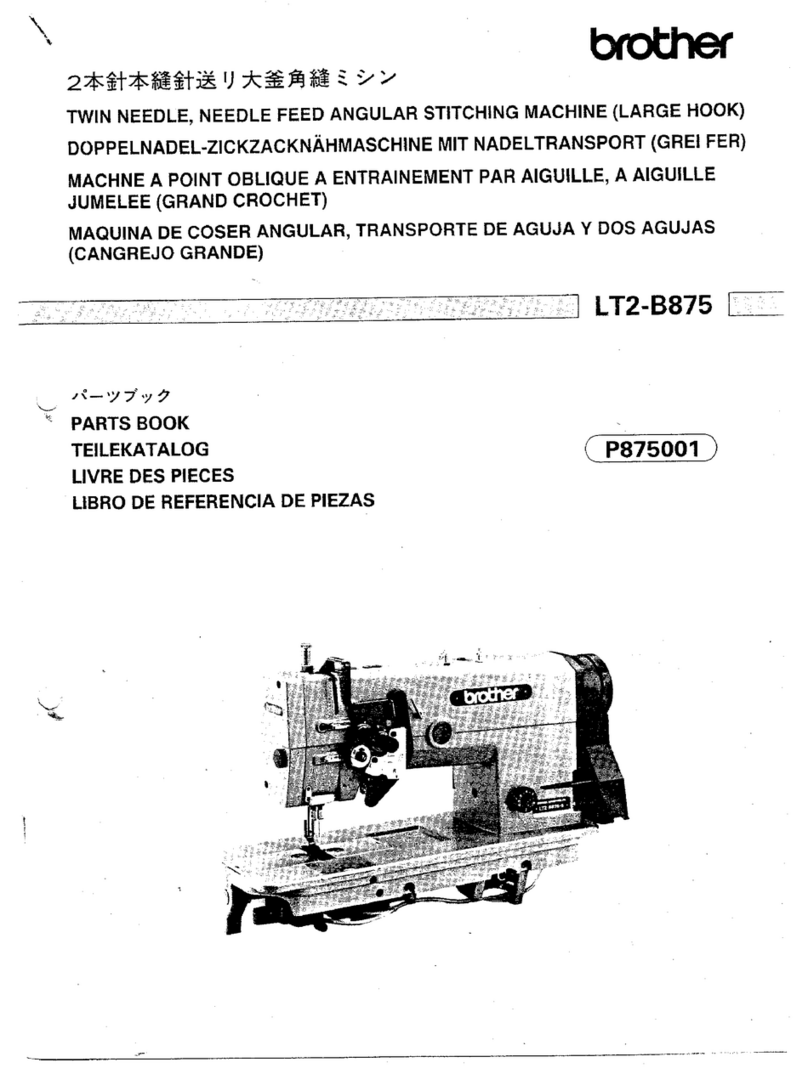 Brother LT2-B875 MKII parts catalog