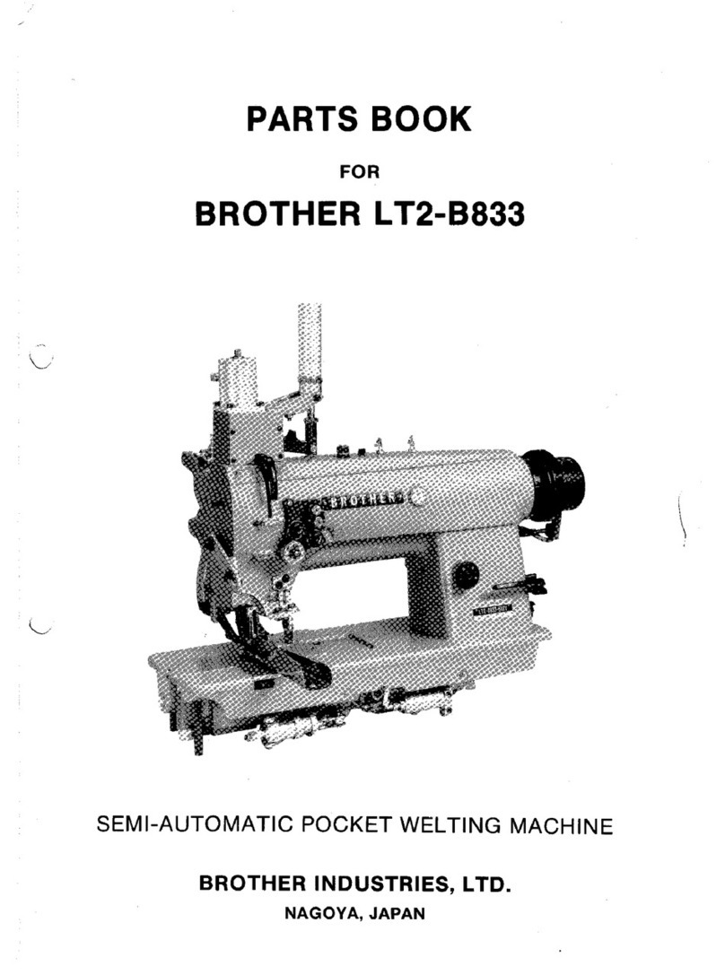 Brother LT5-B833 parts manual