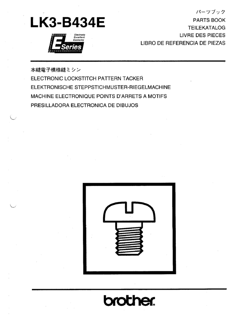 Brother LK3-B434E parts manual