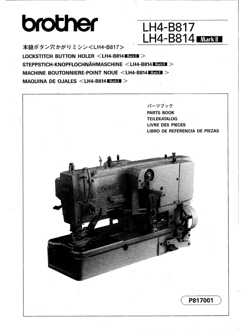 Brother LH4-B814 parts catalog